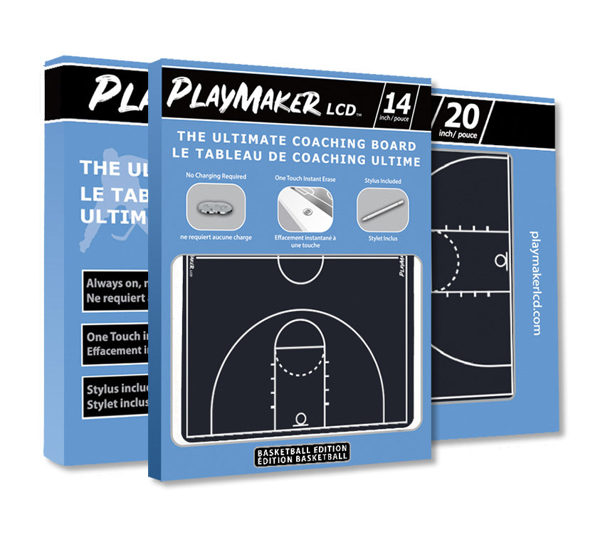 PLaymaker LCD Coaching Boards- Basketball Edition