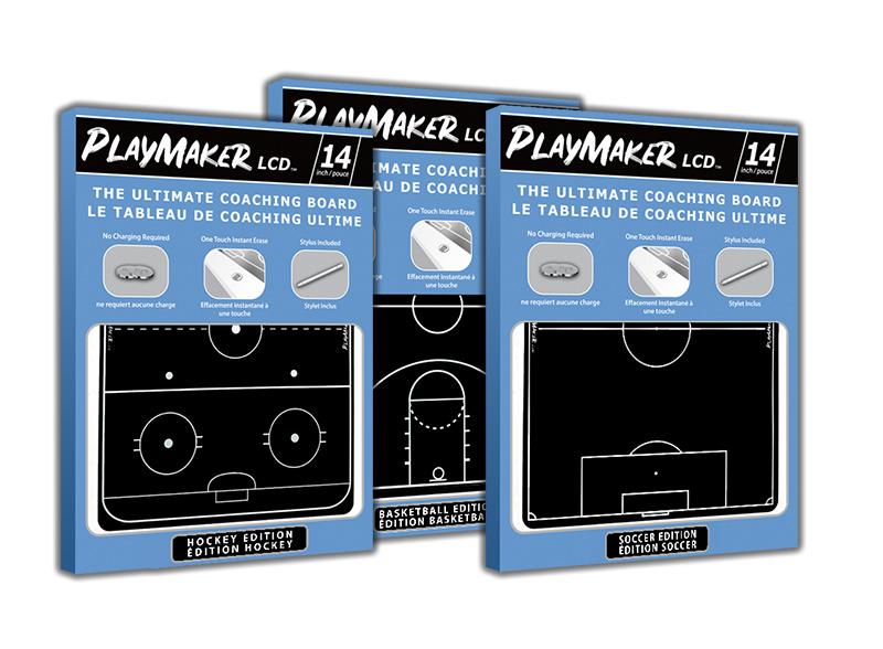 Various 14" Playmaker LCD coaching boards.