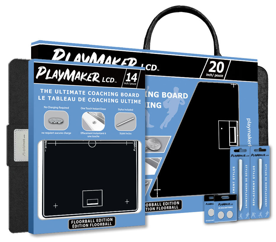 Pro Coach Bundle of Playmaker LCD coaching boards for basketball.