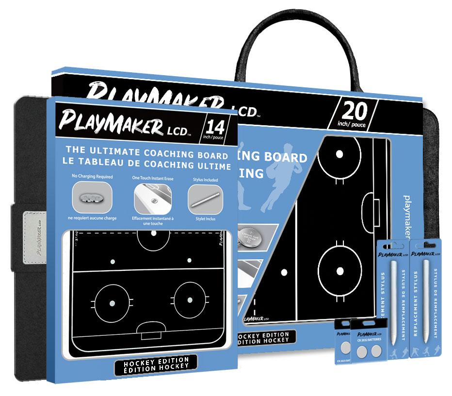 Pro Coach Bundle of Playmaker LCD coaching boards for basketball.