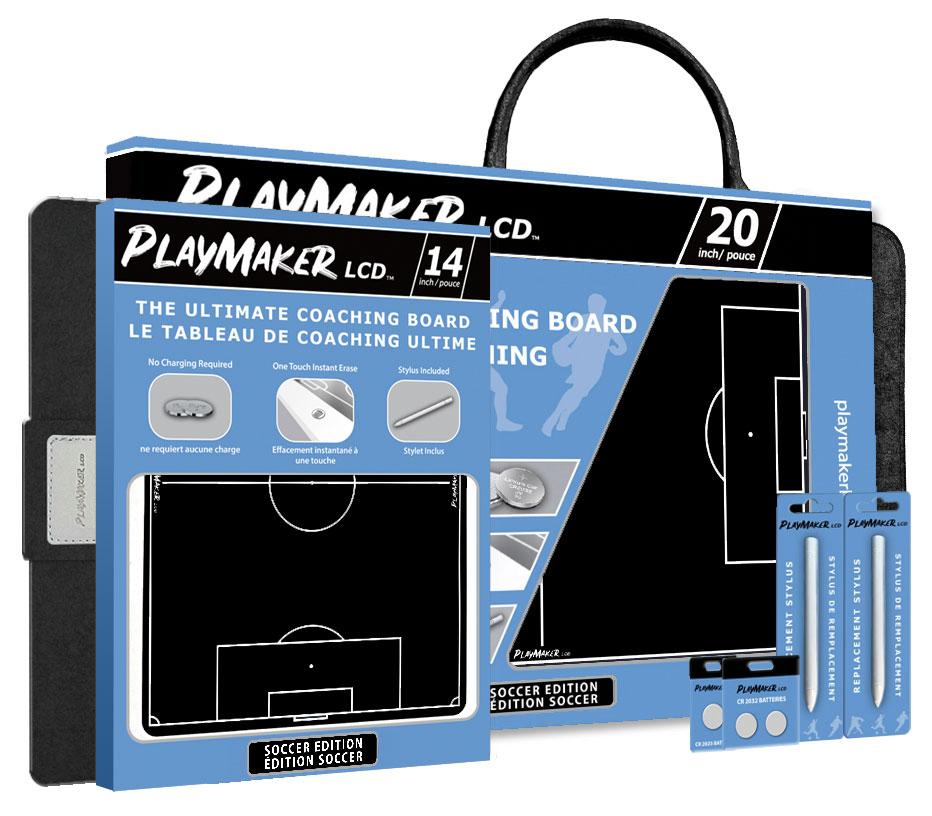 Pro Coach Bundle of Playmaker LCD coaching boards for basketball.